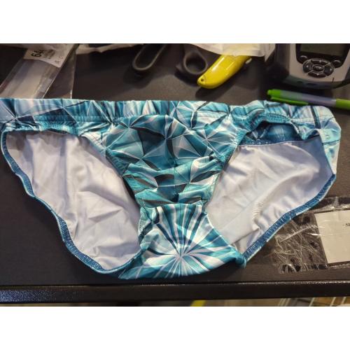 Size XL.Speedo Men's Swimsuit Brief ProLT Printed Team Colors