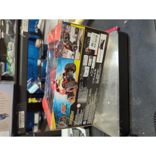 Monster Jam, Marvel Iron Man RC Monster Truck, 1:24 Scale, Kids Toys for Boys and Girls Ages 4 and up