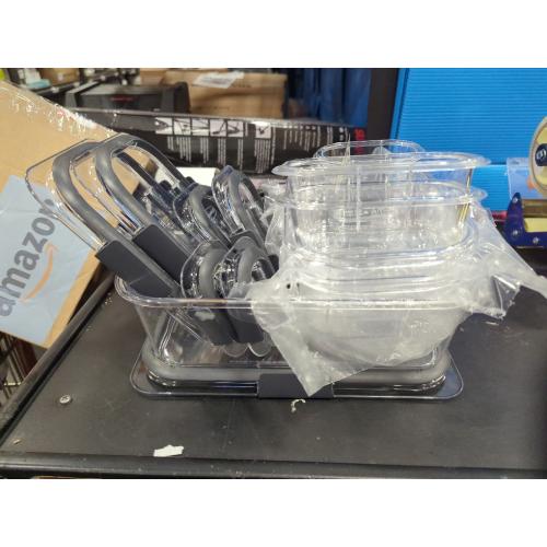 Rubbermaid Brilliance BPA-Free Airtight Food Storage Containers, 14-Piece Set, Easy for Meal Prep, Lunch & Leftovers