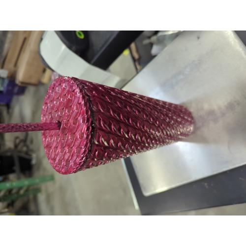 Starbucks Chain Link Burgundy Red 24 Ounce Venti Tumbler – Holiday Edition Reusable Cold Cup with Lid and Straw – Textured Acrylic Travel Mug for Iced Coffee, Tea, and Cold Beverages