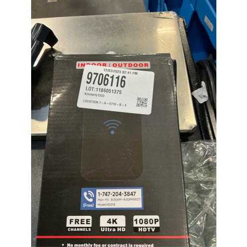 2025 Upgraded TV Antenna Indoor, 2200  Miles Range Digital Antenna for Smart TV Indoor, HD Antenna for Local Channels with Amplifier, Outdoor Antenna Support 8K 4K 1080p All TVs -38FT Coax Cable