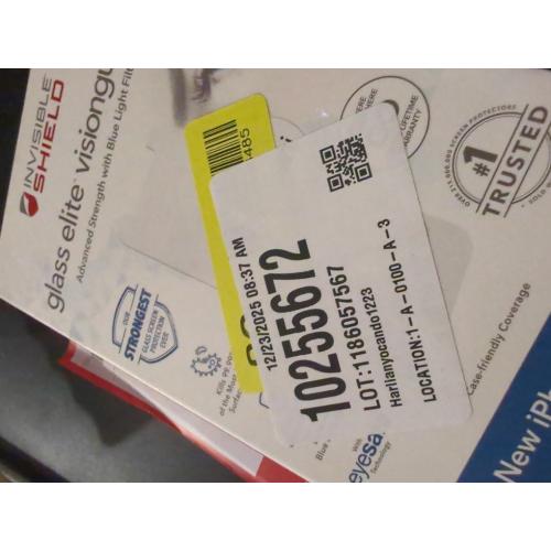 ZAGG - InvisibleShieldÂ® Glass Elite VisionGuard  Blue Light Filtering Screen Protector for Apple iPhone 12 Mini