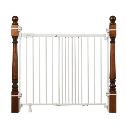 Summer Infant Metal Banister and Stair Safety Gate, White