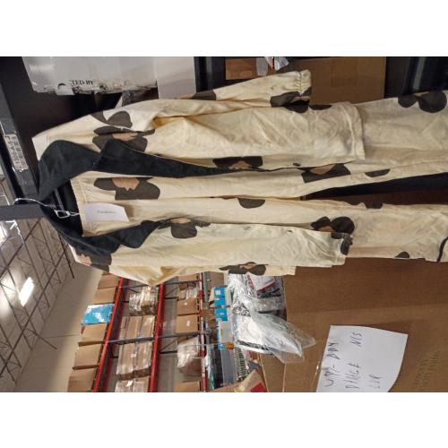 Women's Lounge Set Long-Sleeved Pajama Sleepwear Button Top Pants