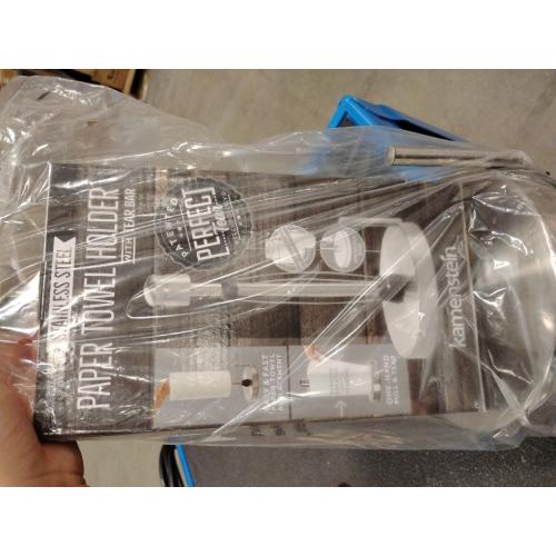 Kamenstein Stainless Steel Paper Towel Holder 13.25 in. H X 7 in. W X 7.17 in. L