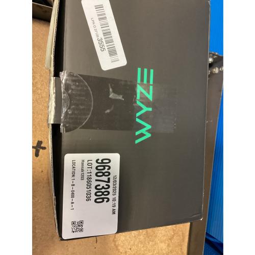 Wyze Wired Outdoor Wi-Fi Floodlight v2 Home Security Camera with 2K Video, Color Night Vision, Motion Activated LEDs - White