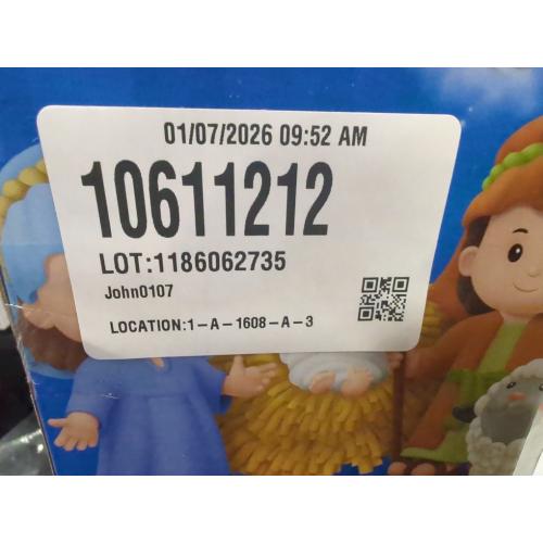 Fisher-Price Little People Toddler Toy Christmas Story Nativity Playset with Light & Music for Preschool Pretend Play Kids Ages 1  Years