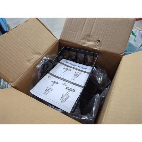 Black Toilet Paper Holder Stand with Shelf – Floor Bathroom Free Standing Toilet Tissue Holder Shelf for Restroom – Multiple Toilet Roll Holder Storage Rack for Bathroom - Stores 3 to 4 Roll