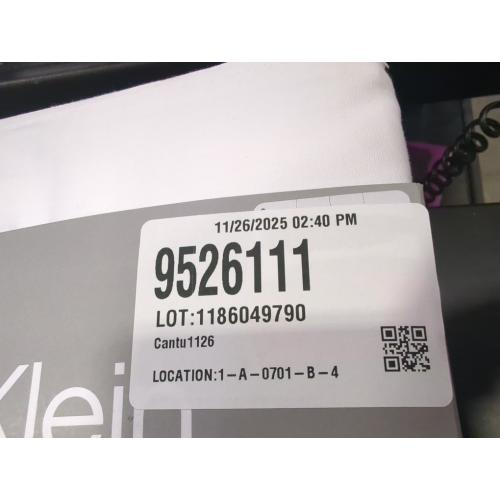 Calvin Klein 4pc King Sheet Set White 270 Thread Count