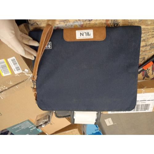 Sonic Utlim Bridge Case Workspace Tablet Bag, 10-Inch Tablet Case, Slim Design, Durable, with Pockets, Tablet Sleeve Bag Organizer for Office Work Bag, School or Travel, UT-1252-N, Navy