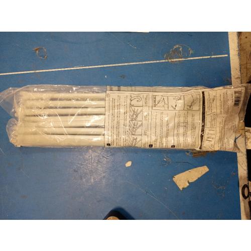 ClosetMaid 0.5-in x 0.5-in x 2-in 12-Pack Fixed Mount Bracket