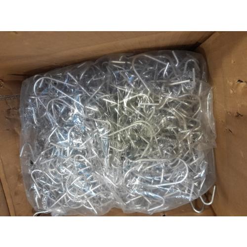 ZENFUN 250 Pcs T-Post Wire Clip Galvanized Steel Fence Clips, Convenient Pre-Cut Wire Ties, Rust Resistant T Post Fence Clips for Securing Wire Garden Farm Highway Sport Fences