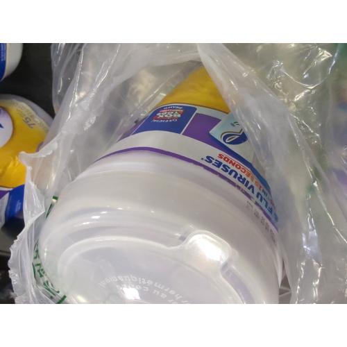 Lysol Dual Action Disinfectant Wipes, Multi-Surface Antibacterial Scrubbing Wipes, Dorm Room Essentials, Citrus Scent, 75ct (Pack of 4), Packaging May Vary