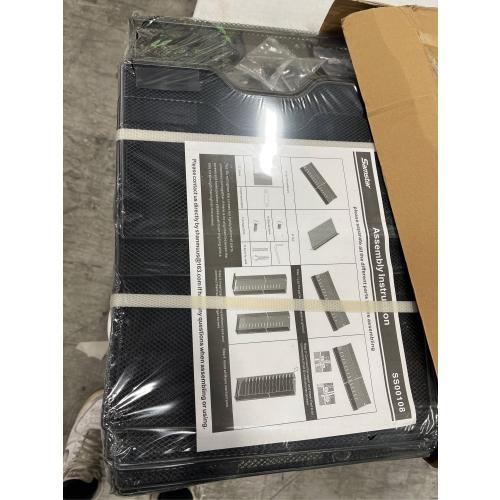 samstar 16 Tier Wall File Organizer Hanging Wall File Holder Wall Mount Paper Folder Organizer, Magazine Rack, Mesh Made,Black