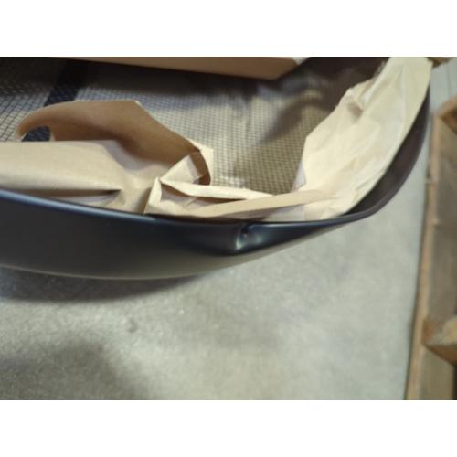 Origin 21 28-in W Black Steel Wood-Burning Fire Pit