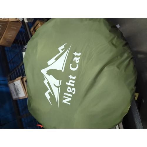 Night Cat Pop-up Camping Tent: 1 Person Tent Waterproof Instant Easy Setup Outdoor Tent