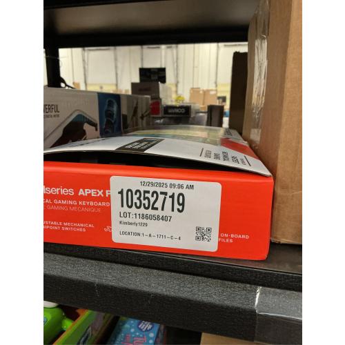 SteelSeries - Apex Pro TKL Wired Mechanical OmniPoint Adjustable Actuation Switch Gaming Keyboard with RGB Backlighting - Black