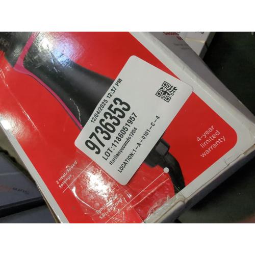 REVLON One-Step Root Booster Round Blow Dryer Brush and Hair Styler - Revive Styles, Boost Roots, and Add Volume to hair with this Hot Air Brush, 1 ½ inch Barrel (Black)