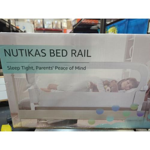 Baby Bed Rail Guard for Toddlers - 58.7 Toddler Bed Rails for Twin, Full, Queen, King Bunk Size Bed Swing Down Bedrail Extral Tall Child Safety Side Railing Guards for Kids