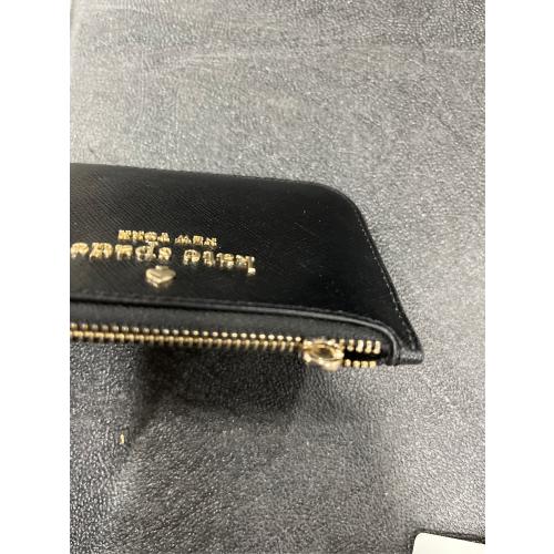 kate spade new york Spencer Small Slim Bifold Wallet Black One Size