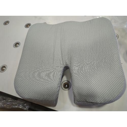 Office Chair Cushion, Enhanced Space All-in-One Memory Foam Chair Cushion for Long Sitting - Back, Sciatica, Coccyx and Tailbone Pain Relief Pillow - for Office Chair, Car Seat, (Gery, Large)