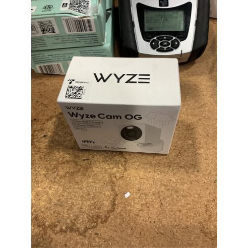 Wyze Cam OG Plug-in Indoor and Outdoor Smart-Enabled Security Camera