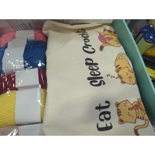 73 Piece Crochet Kit for Beginners Adults and Kids, Premium Crochet Set with 21 Crochet Hooks Set and 1500 Yards of Yarn for Crocheting Kit, Canvas Tote Bag and Lots More
