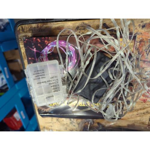 Fairy Lights Battery Operated Color Changing String Lights with Remote, 16.4FT 2 Pack Twinkle Lights USB Plug or Battery Powered, Outdoor Christmas Decorations for Bedroom Wedding Party Indoor