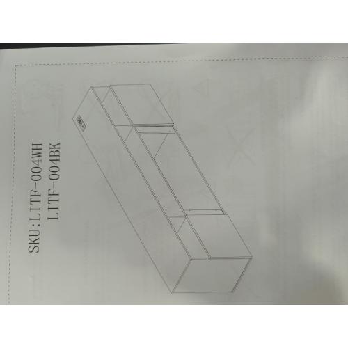 Black Fireplace Holder (FIREPLACE NOT INCLUDED)