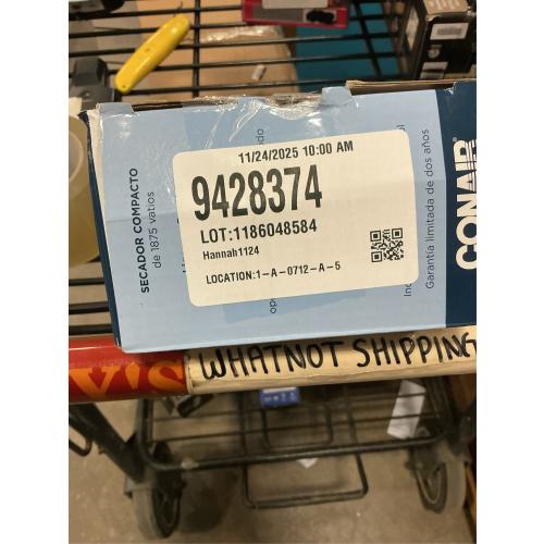 Conair Travel Folding Hair Dryer Black