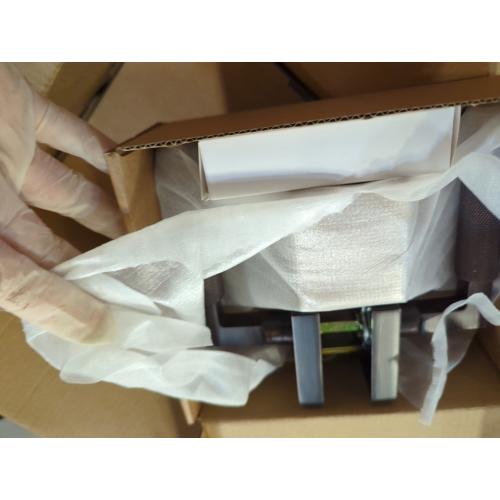 Asidrama 4 Pack Gold Privacy Door Handles, Door Lever with Door Knobs Indoor for Bedroom or Bathroom, Heavy Duty Door Handles Interior with Locks for Left Right Sided Doors