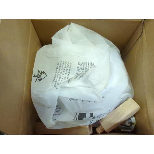 Mydethun Moon Lamp, 3D Printed LED Night Light with 4.7 Inch Wooden Base - Gift for Women, Mood Lighting with Touch Control Brightness for Home Décor, Bedroom, Birthday- White & Yellow