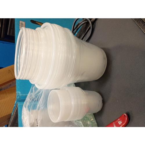 28 Pack 4/5/6/7 Inch Clear Nursery Pots for Plants with Drainage Holes, Clear Plastic Seedling Flower Plant Pot Insert, Seed Starter Pots