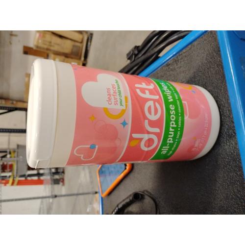 Dreft All Purpose Cleaning Wipes Baby Essentials, Surface Cleaning Supplies, 70 Count