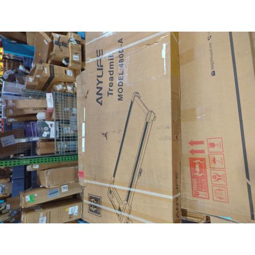 Walking Pad Treadmill, Anylife Incline Walking Pads Under Desk 330lb Capacity, 2.5HP Portable Treadmills for Home, Compact Treadmill Small Running Pad with LED Display, Remote Control