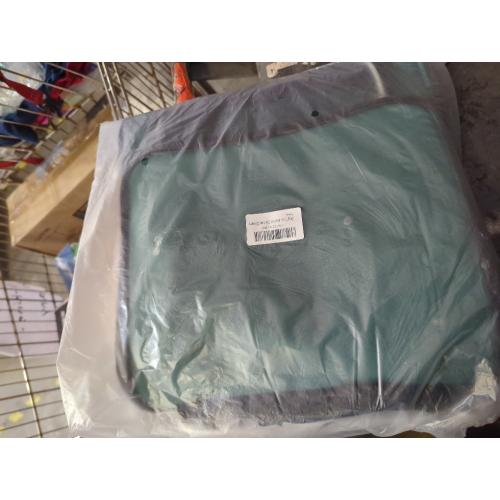 Expandable Foldable Dog Basket Backpack - Safe, Easy Travel Carrier for Small Pets (Green)