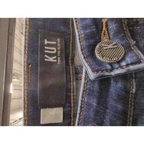 Size 6 KUT from the Kloth women's Mia High-rise skinny ankle jeans