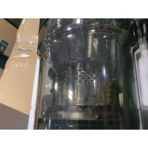 Cold Press Juicer, 5.8 Wide Feed Chute Juice Extractor Machine with 400W, High Juice Yield, Slow Masticating Juicer for Whole Vegetables & Fruits, Dark Grey