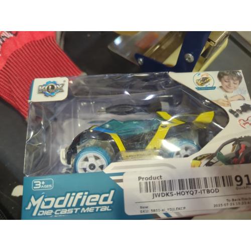 M MOOPAI Pull-Back Toy Cars Take Apart Race Car DIY Car Assembly Toy Tool Kit Build Your Own Car Educational Toy for Kids Boys & Girls Toys Aged 3  (Yellow Blue)