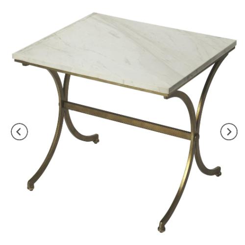 Butler Specialty Company Pamina Rectangle Accent Table in Gold
