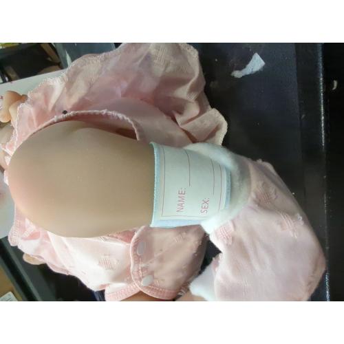 13 Inch Pascale Baby Girl Full Body Soft Silicone Reborn Baby Doll, Not Vinyl Dolls, Life Like Reborn Dolls with Hand Rooted Hair