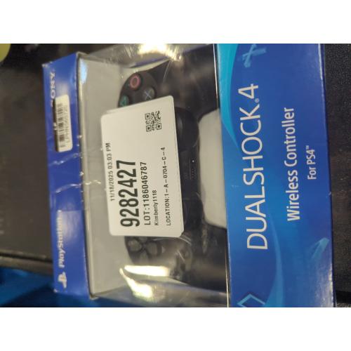 DualShock 4 Wireless Controller for PlayStation 4 - Jet Black (Renewed)