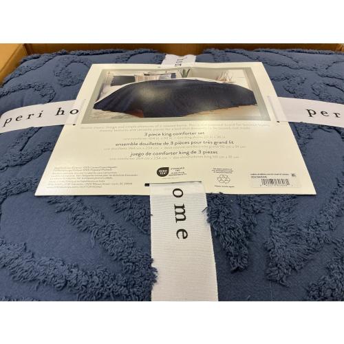 Peri Chenille Medallion Comforter Set