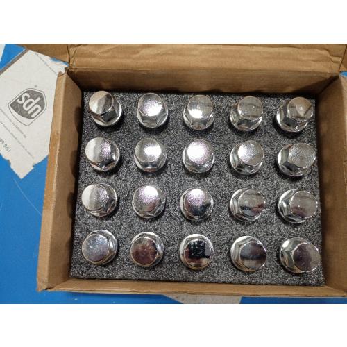 20pcs Wheel Lug Bolts M12x1.25 for 2014-2022 Jeep Cherokee, Upgrade 19mm Hex Length 28mm, Replace# 611-005 Compatible with Dodge Dart, Compass, Renegade, Chrysler