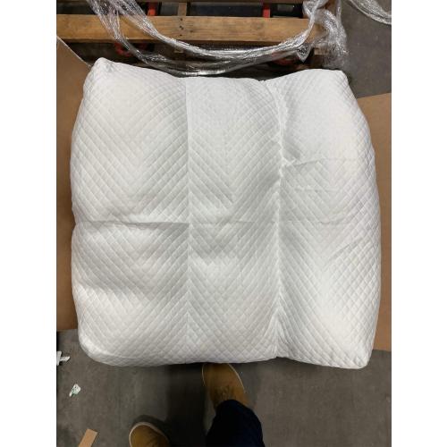 MABOZOO Leg Elevation Pillows, Triangle Height Adjustable Knee Wedge Pillow Bed Wedge for Sleeping, Leg Wedges for Knee Support, Leg Elevation, Knee Hip Back Pain Relief(Gray, 23 * 23 * 6 in)