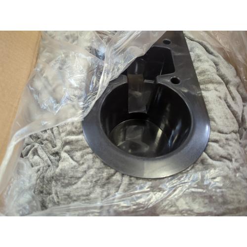 Color Grey  Couch Cup Holder Pillow, Couch Drinks Remotes Holder for Center of Couch, for Sofa, Bed, RV, Car