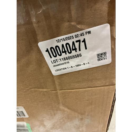 Nobrand Patio Umbrella Base, Heavy Duty Square Stainless Steel, 125lb Capacity, Black