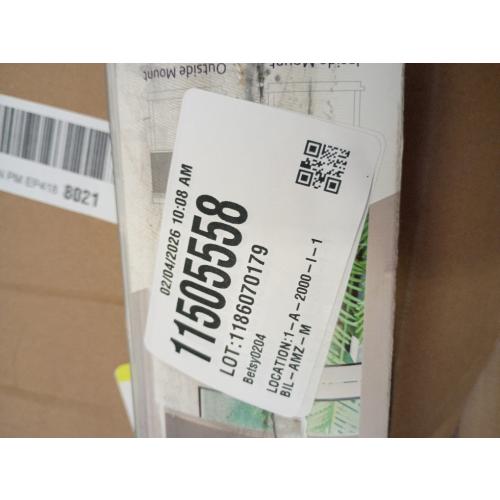 Color White Smart Motorized Blinds with Remote, No Drill Automatic Roller Shades for Indoor Windows, Blackout Linen Fabric, Electric Blinds for Windows, Weave Swan