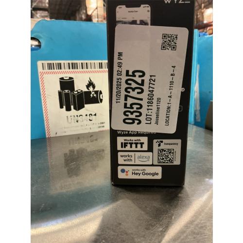 WYZE Cam Pan v3 Indoor/Outdoor IP65 1080P 360° Pan/Tilt/Zoom WiFi Smart Home Security Camera, Motion Tracking for Baby/Pet, Color Night Vision, Works with Alexa&Google Assistant, Free Expert Setup