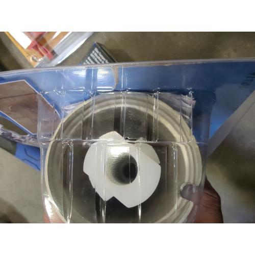 DANCO Decorative Bathtub Faucet Spout with Pull Up Diverter | 6 Inch Length | Brushed Nickel Finish (10316)